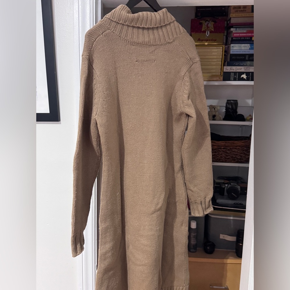 🍁✨ HOST PICK✨Roots Taupe Long Sweater Jacket — Cozy Canadian Classic ✨🍁 - Picture 5 of 16